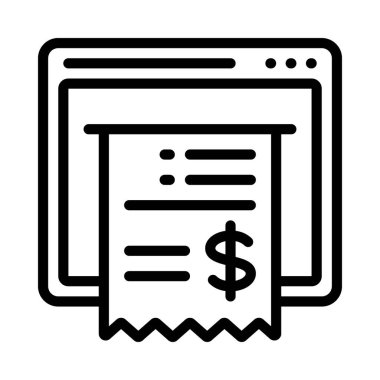 Web Sitesi Alma simgesi, vektör illüstrasyonu