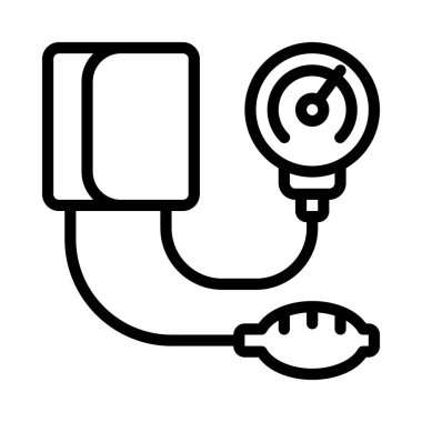 Kan basıncı testi ekipmanı, vektör