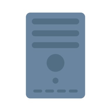 PC Ön simgesi. vektör çizimi tasarımı