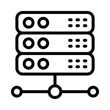 veritabanı simgesi çizimi