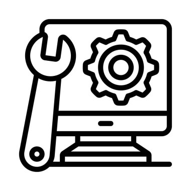 Yazılım Geliştirme konsepti illüstrasyonu 