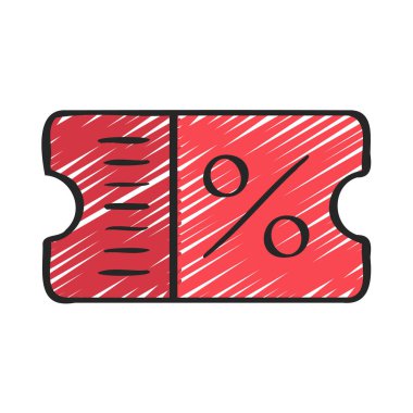 indirimli bilet, finans konsepti vektör resimleme arka plan tasarımı 