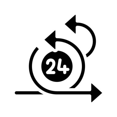 Günlük Sprint simgesi vektör illüstrasyon tasarımı