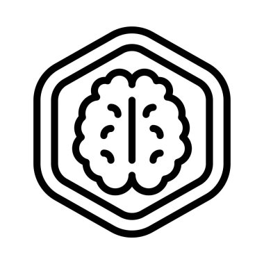  Akıllı Token web simgesi vektör çizimi