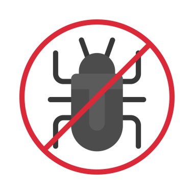 Basit hata simgesi vektör çizimi