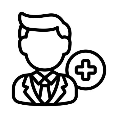 Doktor avatar simgesi, anahat stili