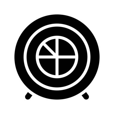 Veri Hedefleri simgesi, vektör illüstrasyonu  