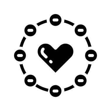 Yaşam döngüsü ikon vektör çizimi tasarımı