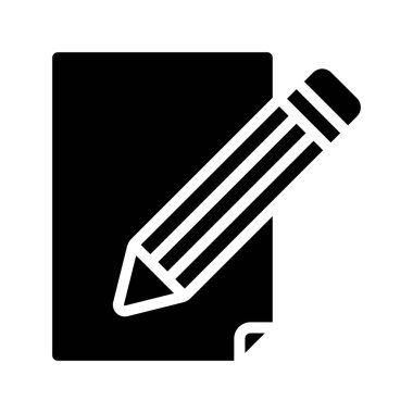 Kağıt Çizimi ikon vektör illüstrasyon tasarımı