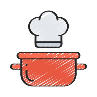 Yemek ikonu vektör illüstrasyon tasarımı