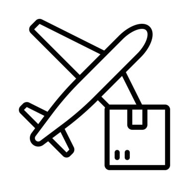 Hava Taşıma Taşıma vektör illüstrasyon tasarımı