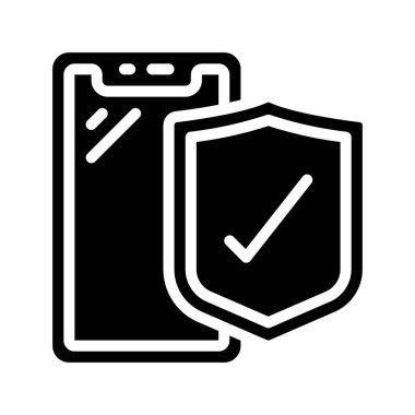 Kalkan basit kutsal kişilerin resmi, vektör çizim