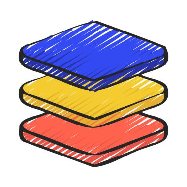 analitik web simgesi vektör illüstrasyonu