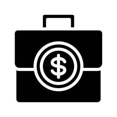 Yatırım Portföyü simgesi, vektör illüstrasyonu 