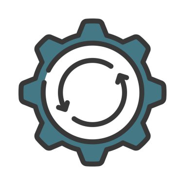 İşlem simgesi vektör illüstrasyon tasarımı