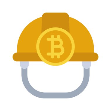 Bitcoin başlık simgesi vektör çizimi tasarımı 