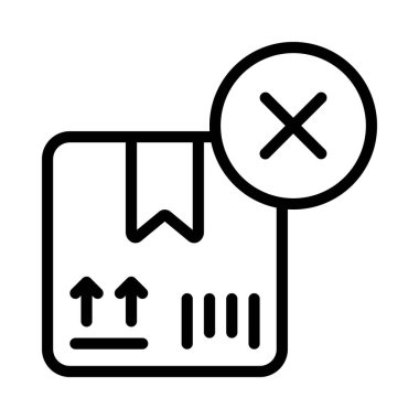 Dağıtım web simgesi vektör illüstrasyonunu tamamla