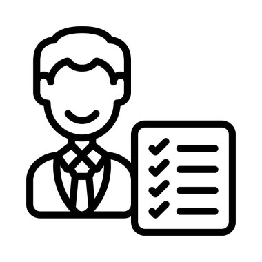 Özellik Sahibi ikon vektör illüstrasyon tasarımı