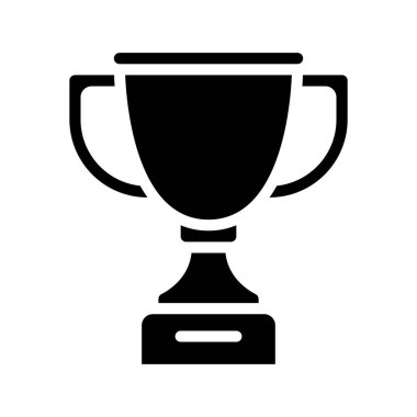 kupa ödülü izole edilmiş ikon vektör illüstrasyon tasarımı