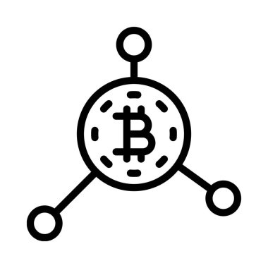 Düğüm simgesi vektör illüstrasyon tasarımı