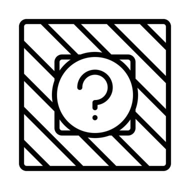 Acil Düğme simgesi vektör illüstrasyon tasarımı