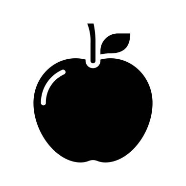 elma meyvesi tasarım simgesi