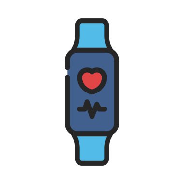 fitness web simgesi vektör çizimi