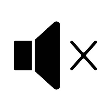 Ses simgesi vektör illüstrasyon tasarımı