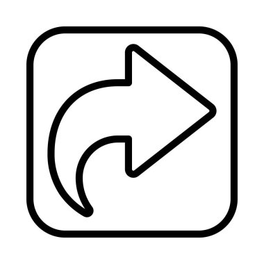 Kısayollar Uygulama simgesi, vektör illüstrasyonu basit tasarım