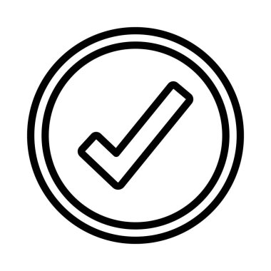 işaret simgesini işaretle, vektör illüstrasyonu