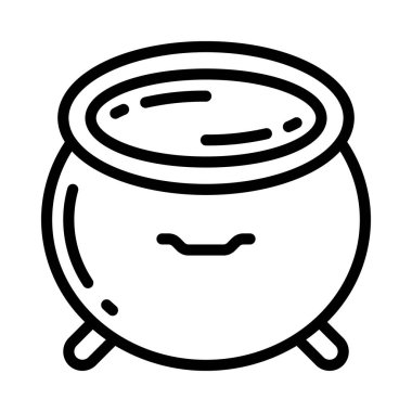 Kazan simgesi vektör illüstrasyon tasarımı