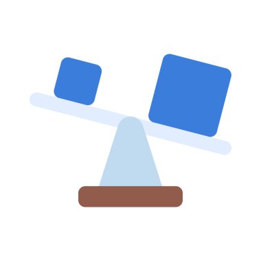 Dengelenmemiş simge vektör illüstrasyon tasarımı