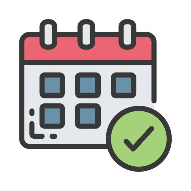 Vadesi dolmuş web simgesi vektör illüstrasyonu