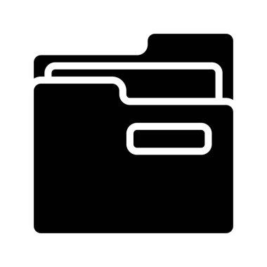 Dosya Uygulaması simgesi, vektör illüstrasyonu