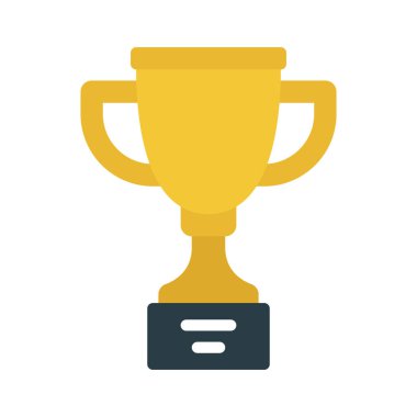 kupa ödülü izole edilmiş ikon vektör illüstrasyon tasarımı