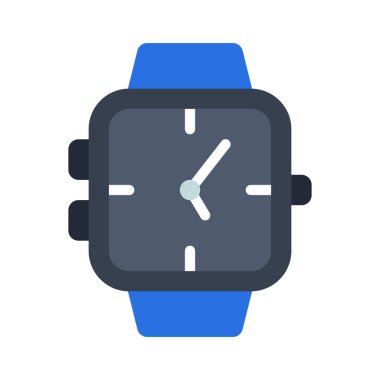 akıllı saat simge vektör illüstrasyonu 