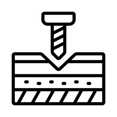 Dünya ikon vektör çizimi sondajı