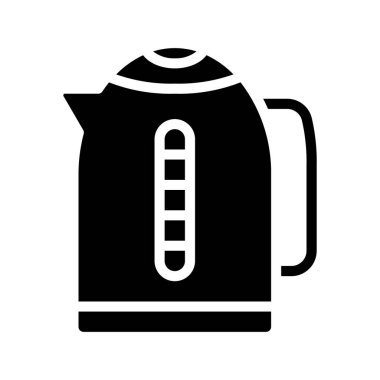 Kettle ağ simgesi vektör illüstrasyonu