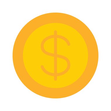 Amerikan Para Birimi Düz Vektör simgesi