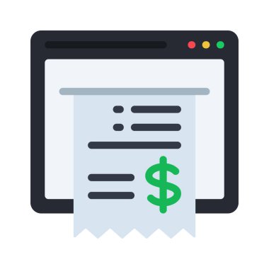 Web Sitesi Alma simgesi, vektör illüstrasyonu