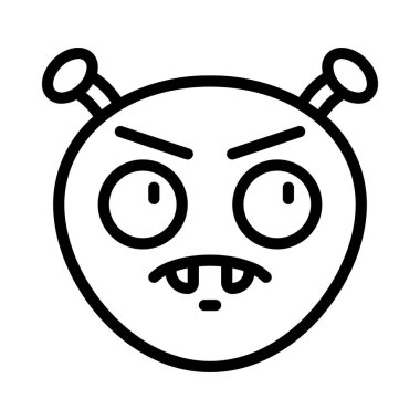 Sinirli ifade beyaz üzerine izole edilmiş             