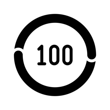 business Circle Grafik simgesi, vektör illüstrasyonu