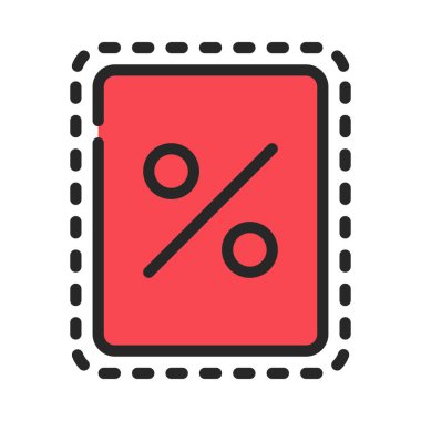 indirimli, finans konsepti vektör resimleme arkaplan tasarımı 