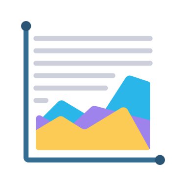 grafik simgesi. web tasarımı için grafik vektör simgesi ile özet grafik            