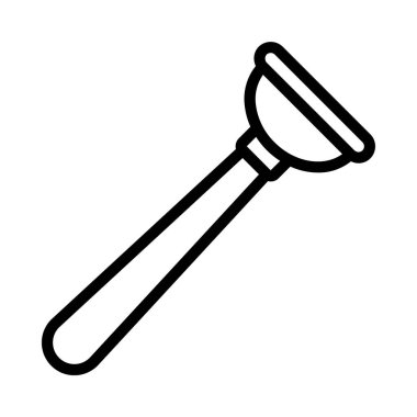 Pompalama Simgesi Basit Vektör İllüstrasyonu