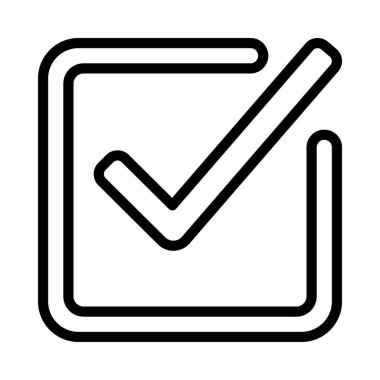 işaret simgesini işaretle, vektör illüstrasyonu