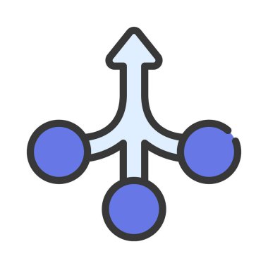 Basitleştirme simgesi vektör illüstrasyon tasarımı