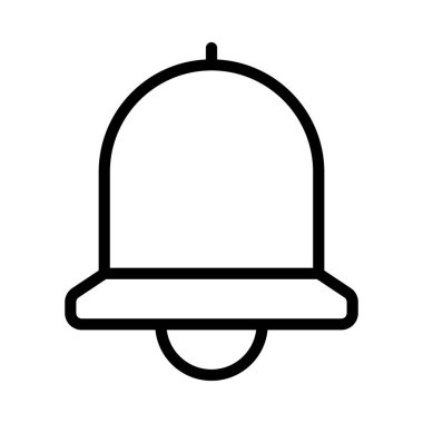Kişisel ve ticari kullanım için Bell vektör simgesi bildirim