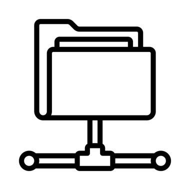 ağ paylaşım simgesi çizimi