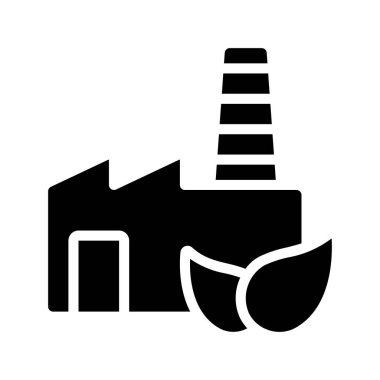 Çevre dostu ağ simgesi vektör illüstrasyonu